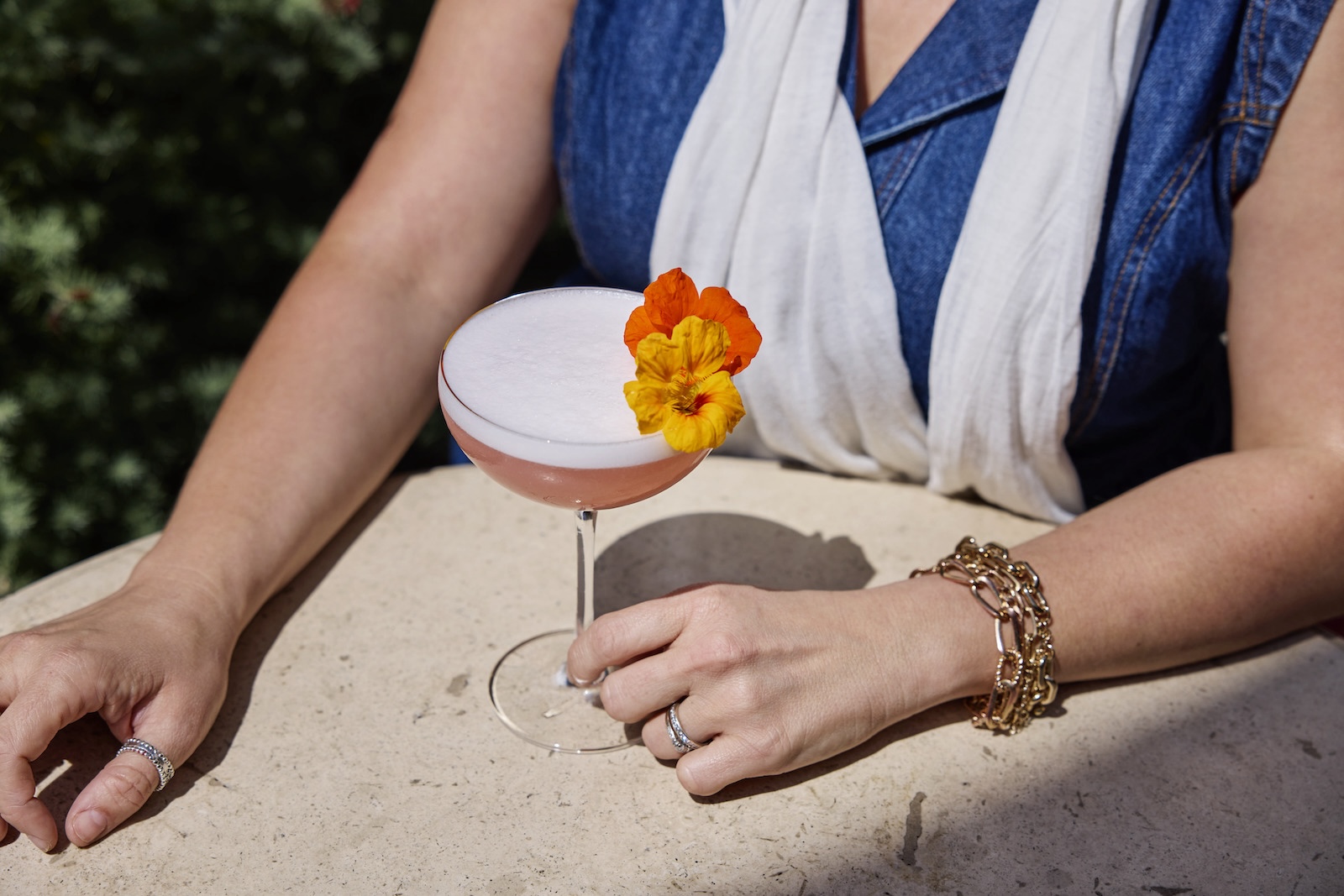 A cocktail at Manuela