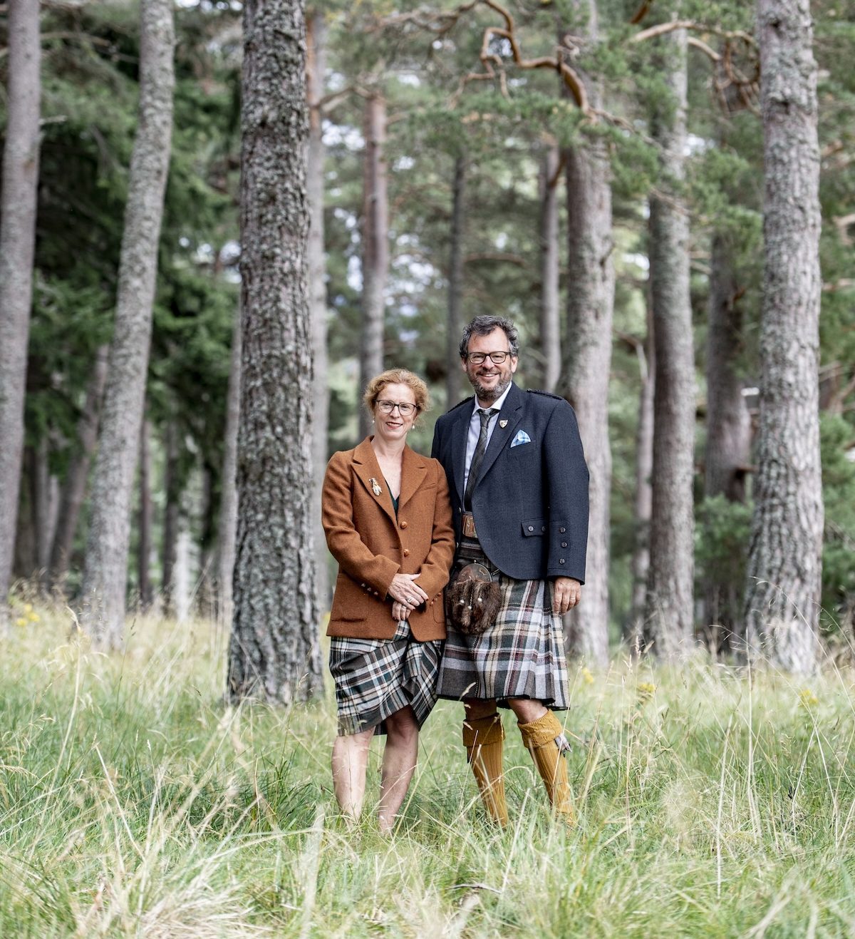 Iwan and Manuela Wirth in Scotland